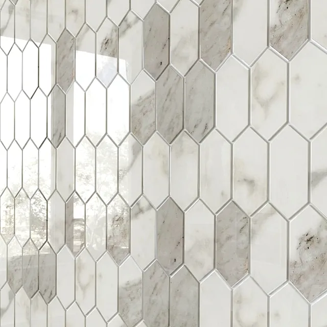 Daltile Marble Attache 5 types 3D Model