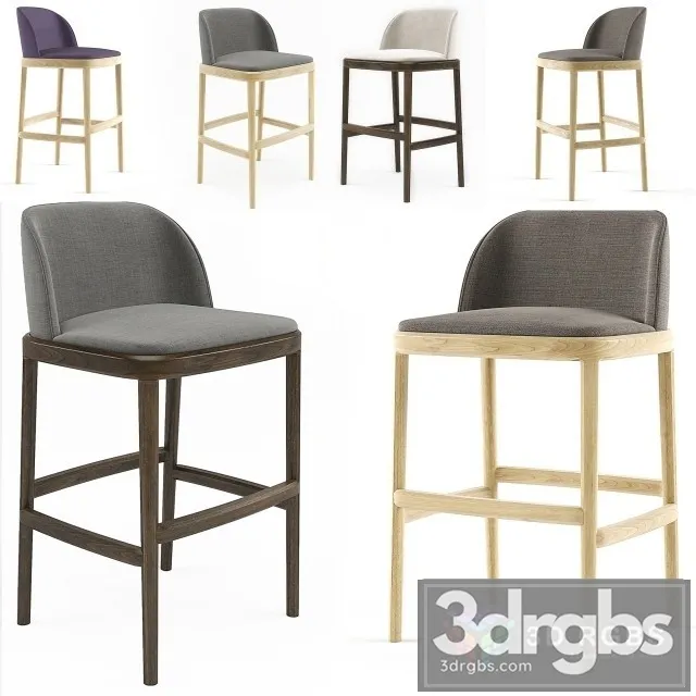 Damble Barstool 3D Model Free
