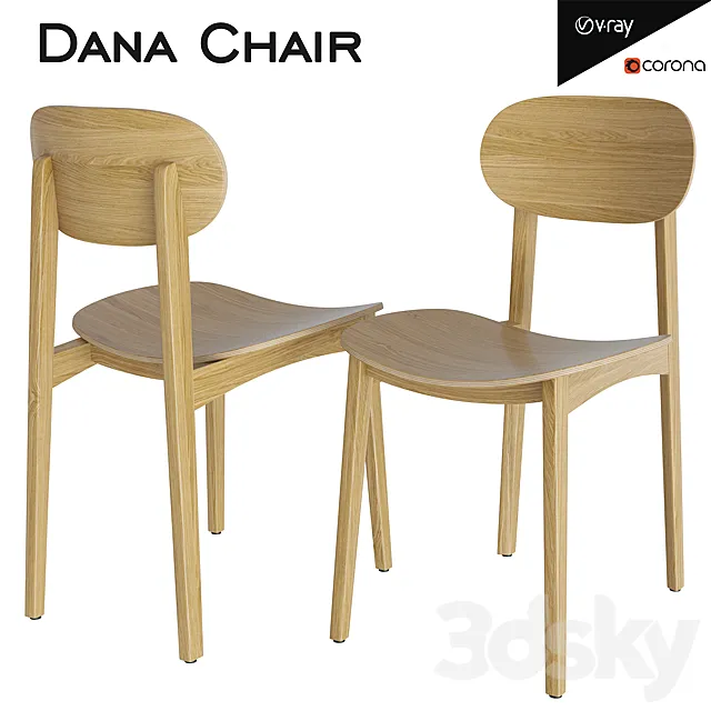 Dana Chair 3D Model