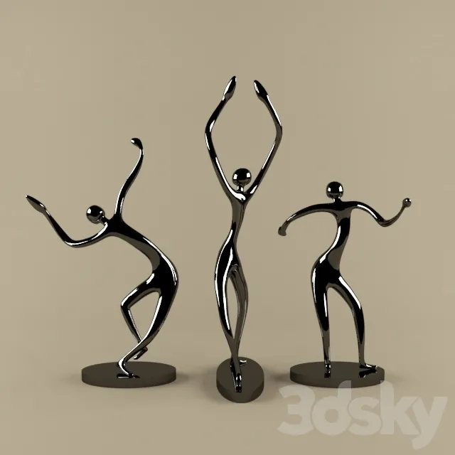 dancing decor 3D Model