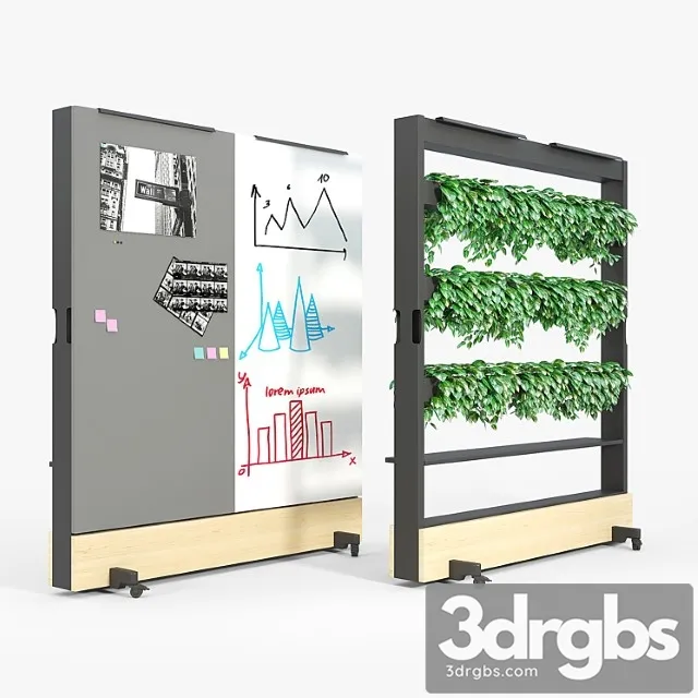 Dancing Wall Vitra 2 3D Model Free