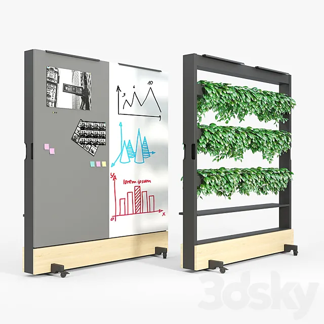 Dancing Wall Vitra 2 3D Model