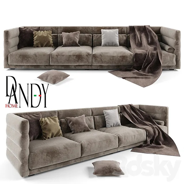 Dandy home Wafer sofa 3DModel