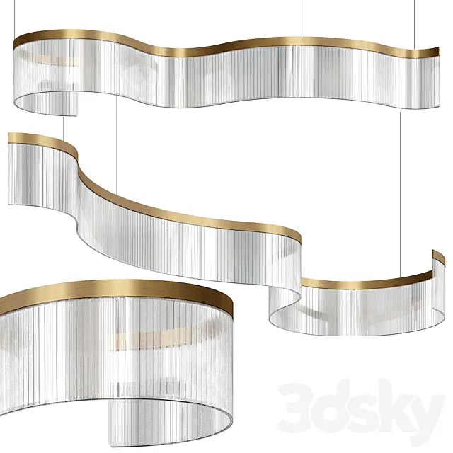 DANELIUS LONG Chandelier Lamp By Lampatron Free Download