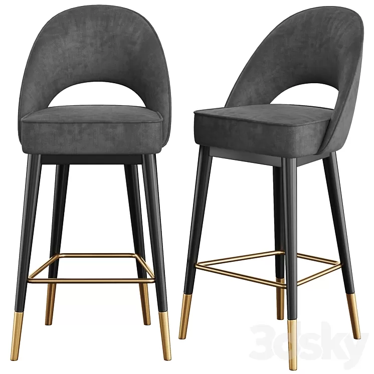 Danetti Clover Bar Stool