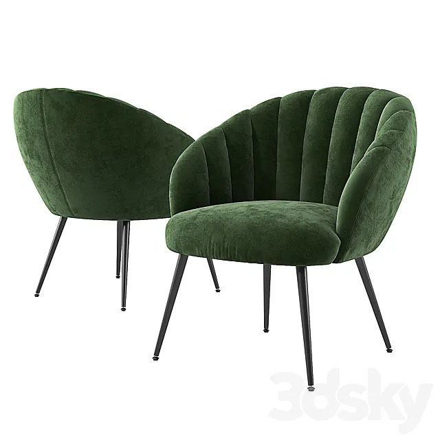 Daniella KAZA do sofa 3D Model