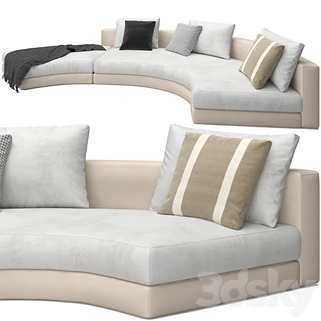 Daniels Sofa Set01 3D Model