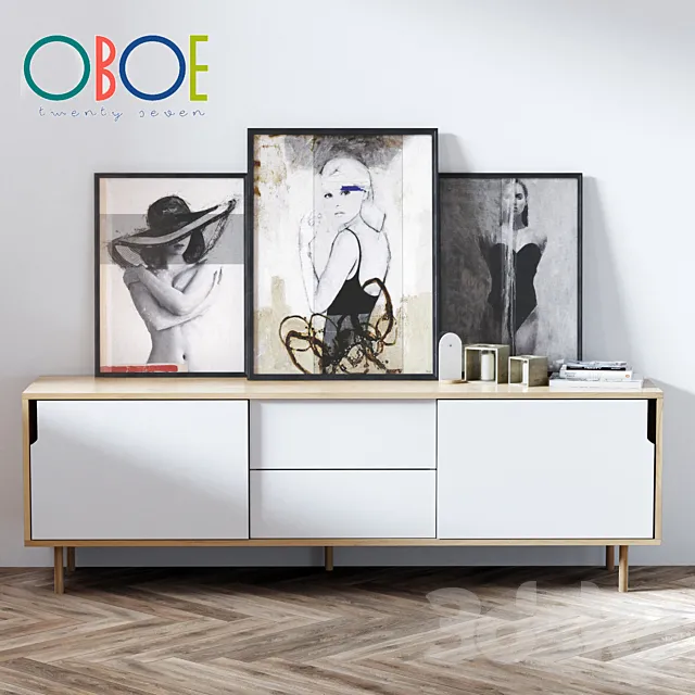 Dann 201 Sideboard 3D Model