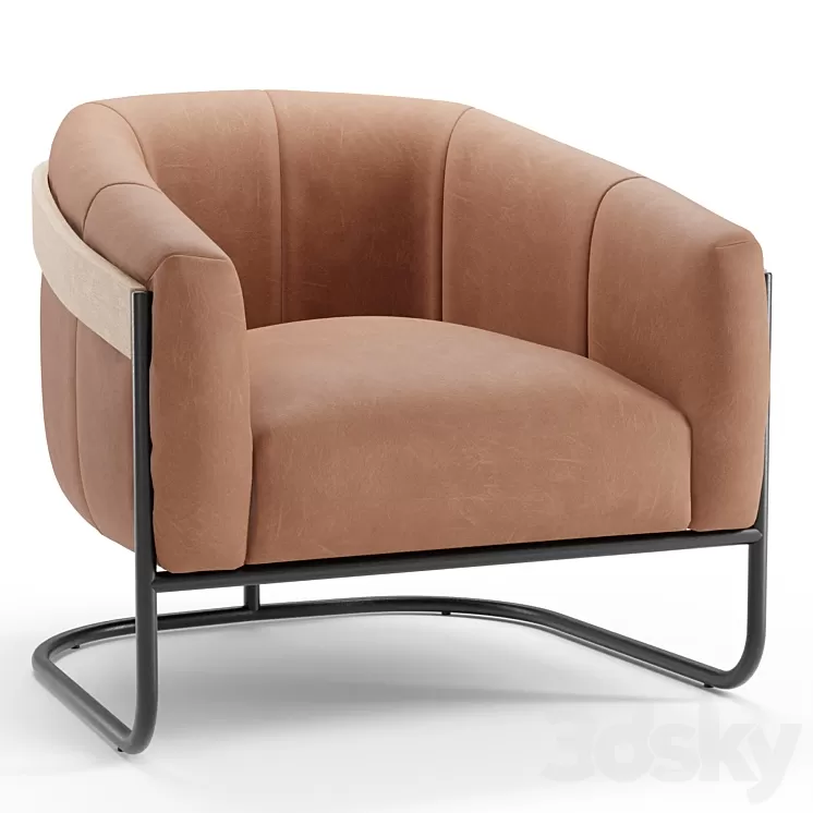 Dansby Lounge Chair 3D Model