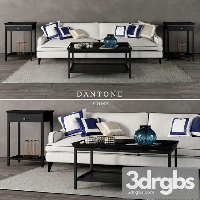Danton home set 2 3D Model Free