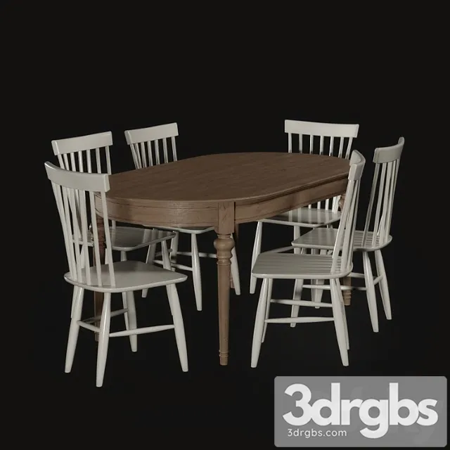 Danton Home Stol I Stul 3D Model Free