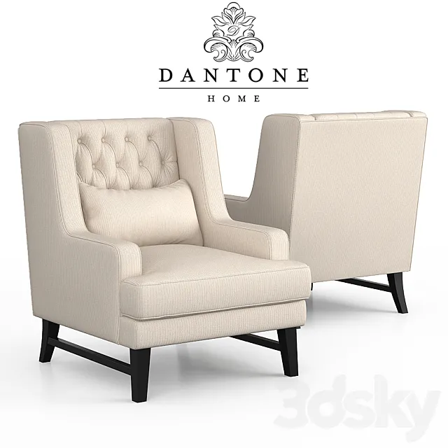 Dantone | Armchair "Baltimore" 3D Model