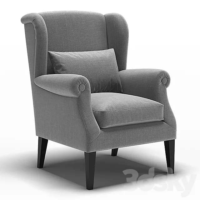 Dantone | Armchair "Hyde" 3DModel