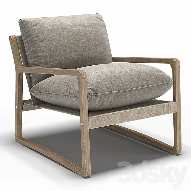 Dantone | Armchair "Lounge" 3DModel