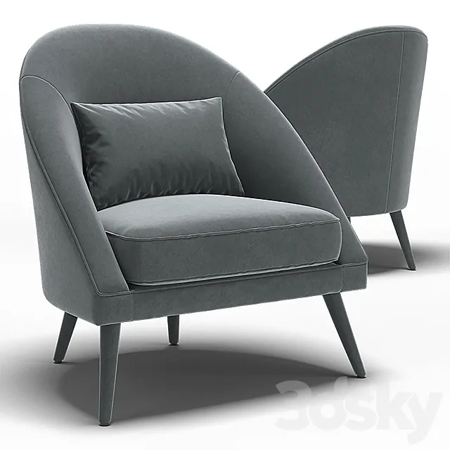 Dantone | Armchair "Moss" 3DModel