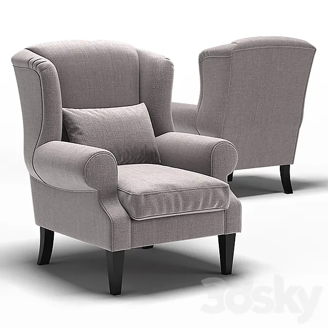 Dantone | Armchair "Rouen" 3DModel