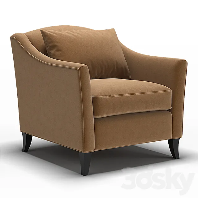 Dantone | Armchair "Swansea" 3D Model