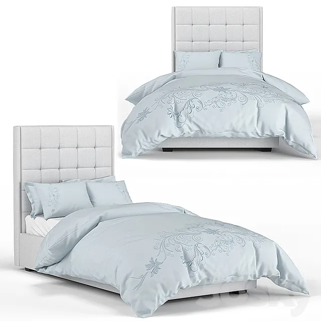 Dantone | Baby bed "Newbury Blocks" 3D Model