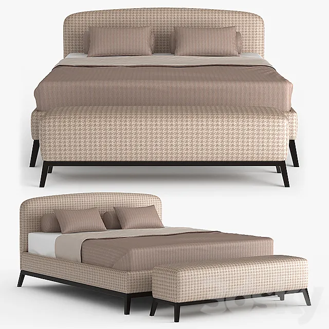 Dantone | Bed and Lincoln 3DModel