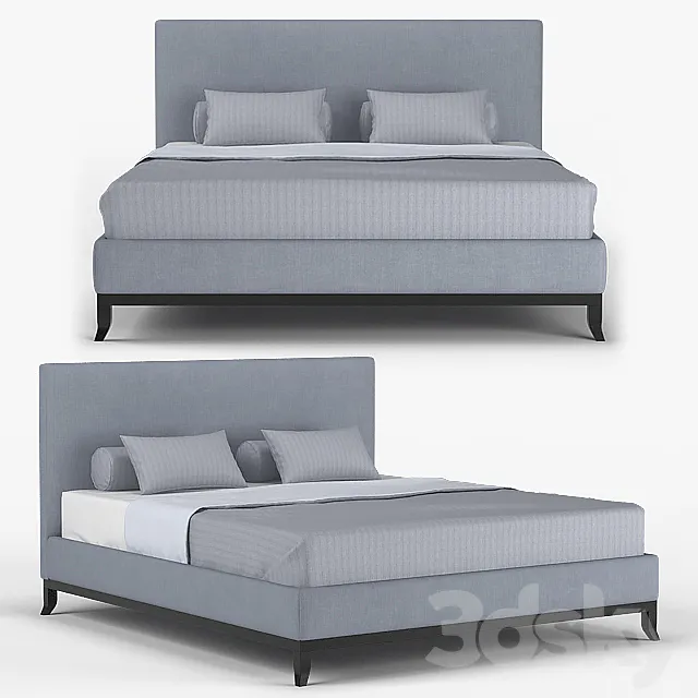 Dantone | Bed "Raleigh Plain" 3DModel