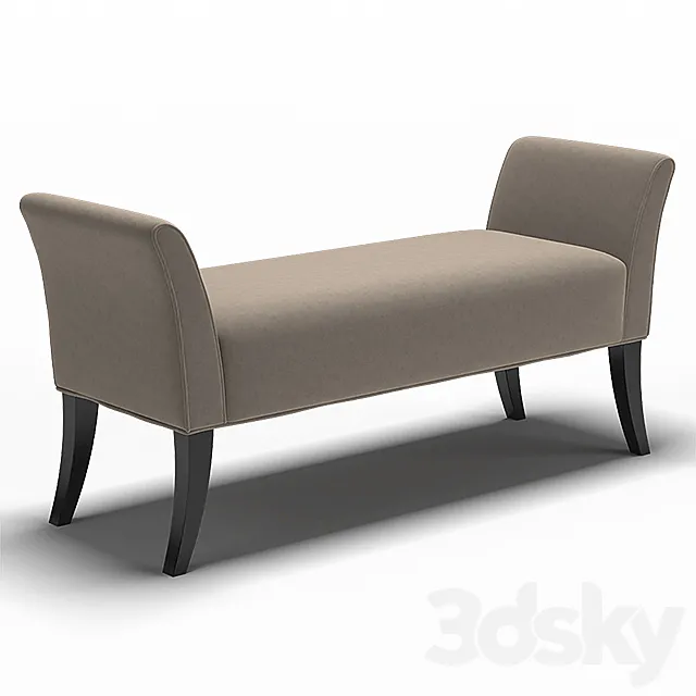 Dantone | Bench "Swansea" 3D Model