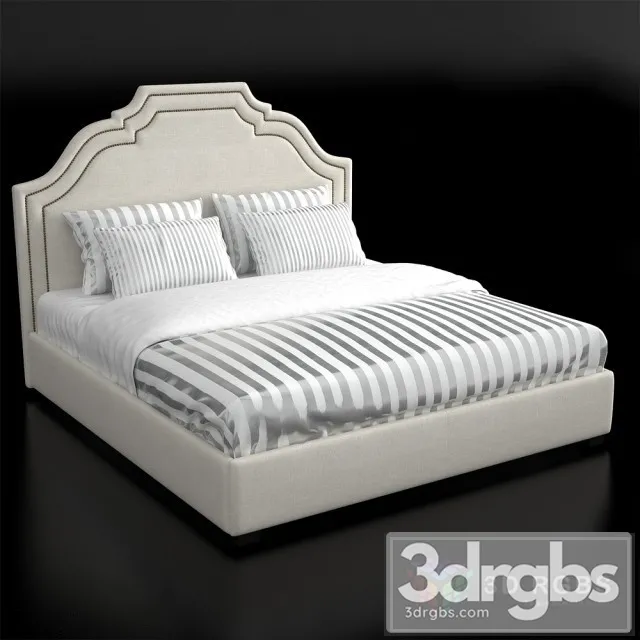 Dantone Bristol Bed 3D Model Free