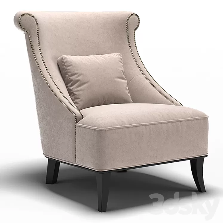 "Dantone | Chair ""Charleston Classic""" 3D Model