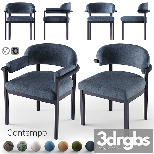 Dantone Contempo Chair 3D Model Free