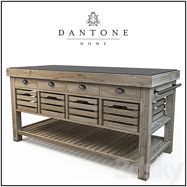 "DANTONE" firms kitchen island 3DModel