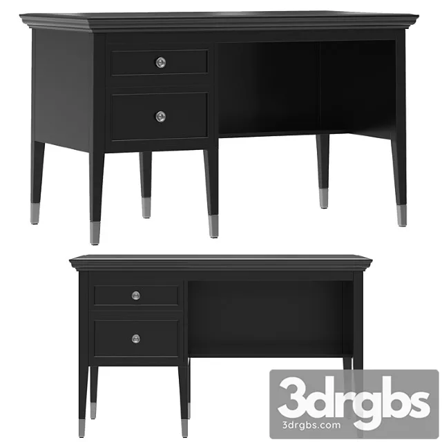 Dantone Hjome Stafford Desk With Single Bedside 3D Model Free