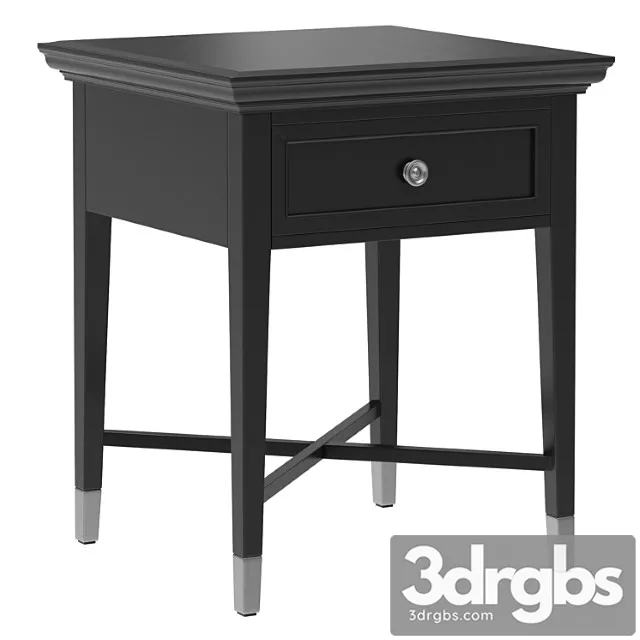 Dantone Hjome Stafford Side Table With Drawer Large 3D Model Free