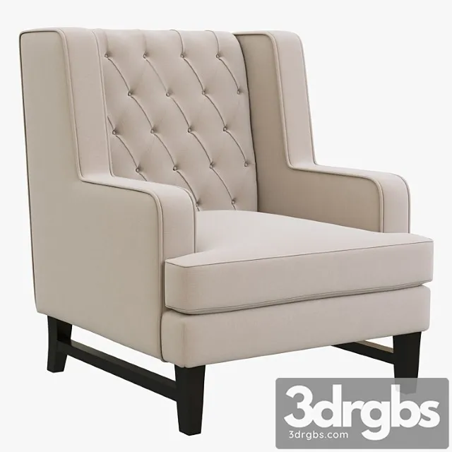 Dantone Home Baltimore Armchair 3D Model Free