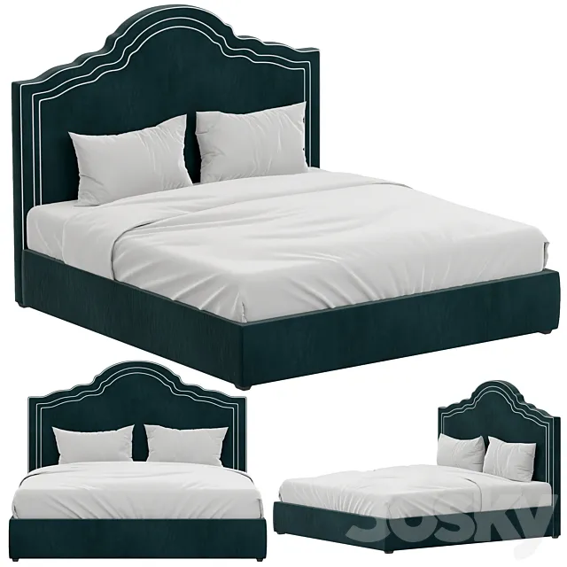 Dantone Home Bed Moon 3D Model