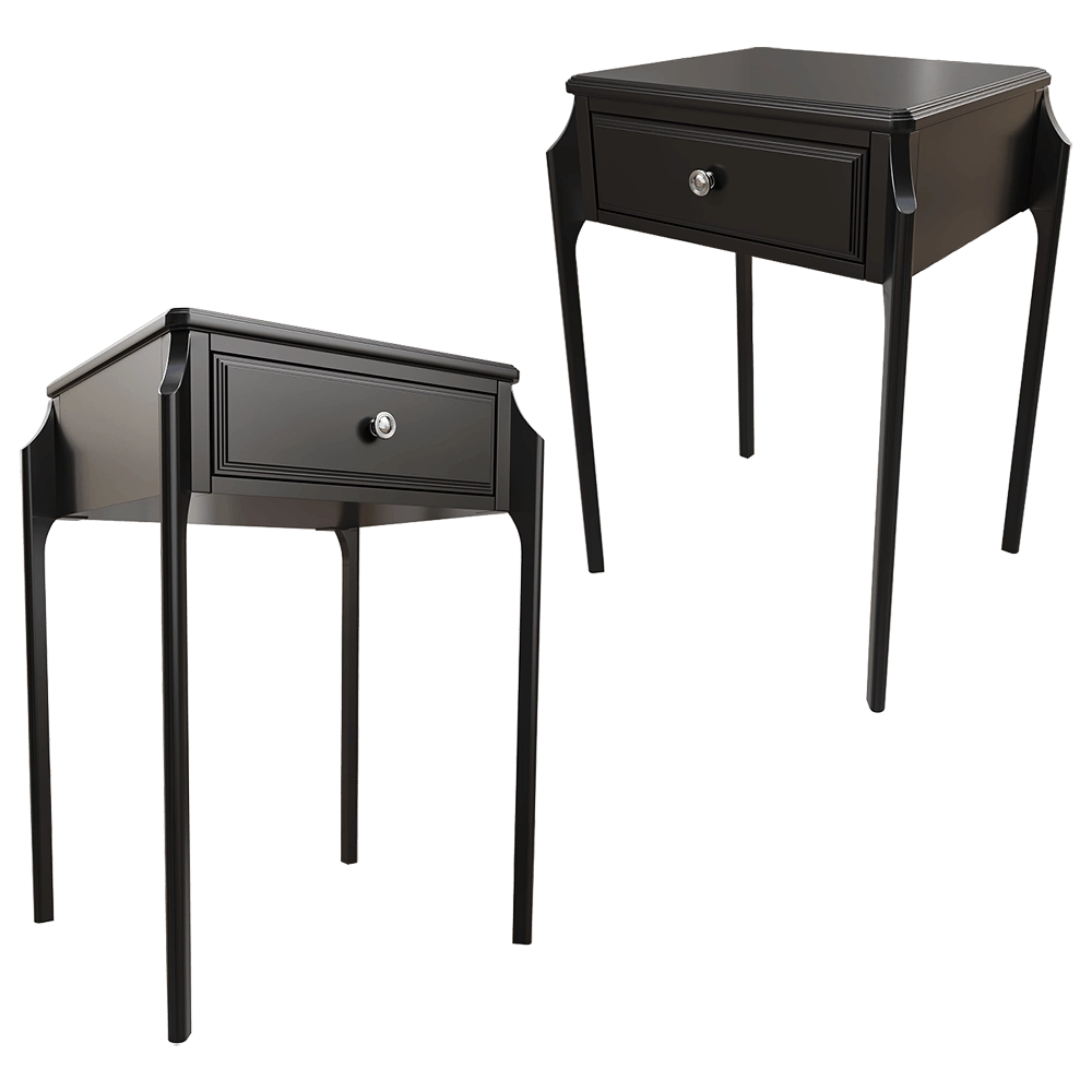 Dantone Home - Bedside table Le Visage 3D Model