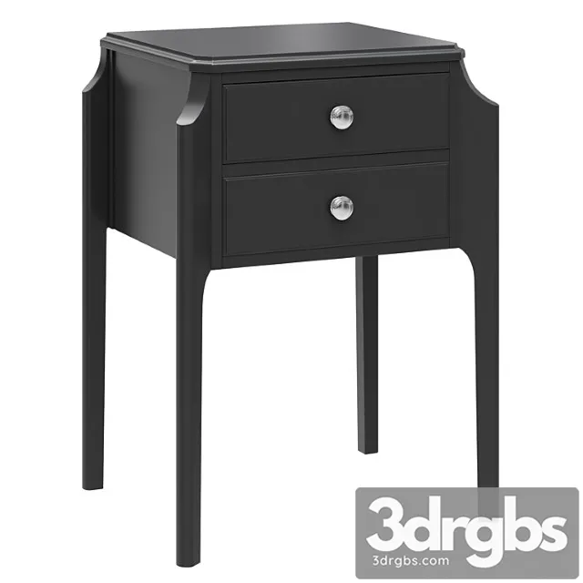 Dantone home bedside table le vizage with 2 drawers 2 3D Model Free