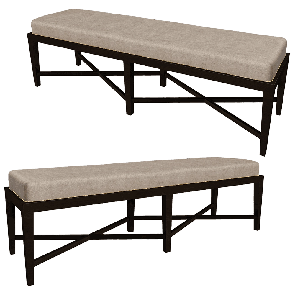Dantone Home - Bench Dewsbury 3D Model