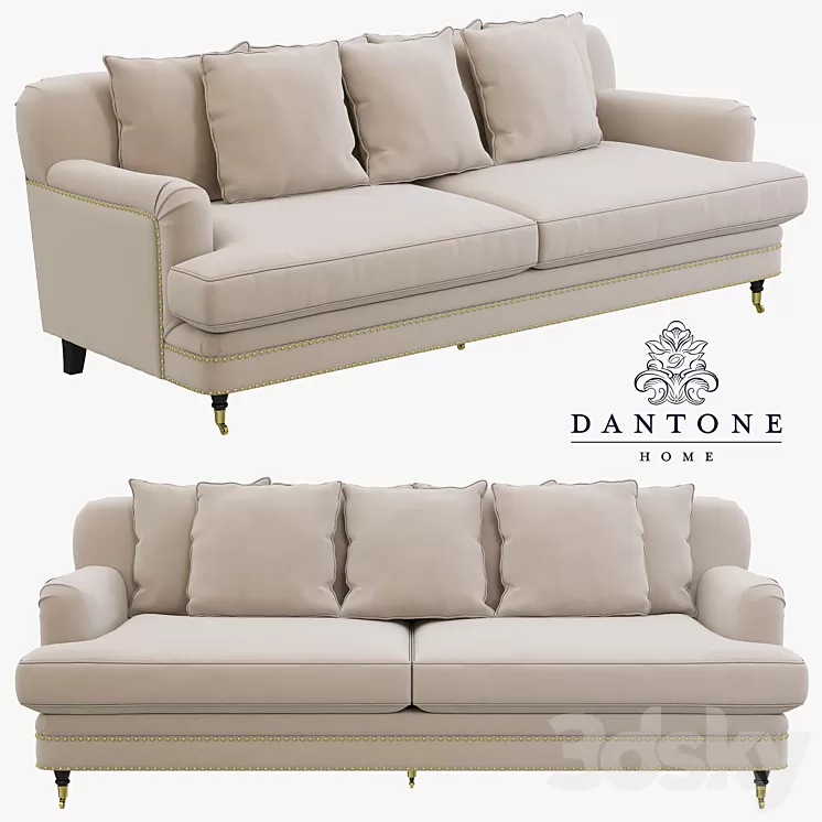 Dantone Home Bove sofa 3D Model
