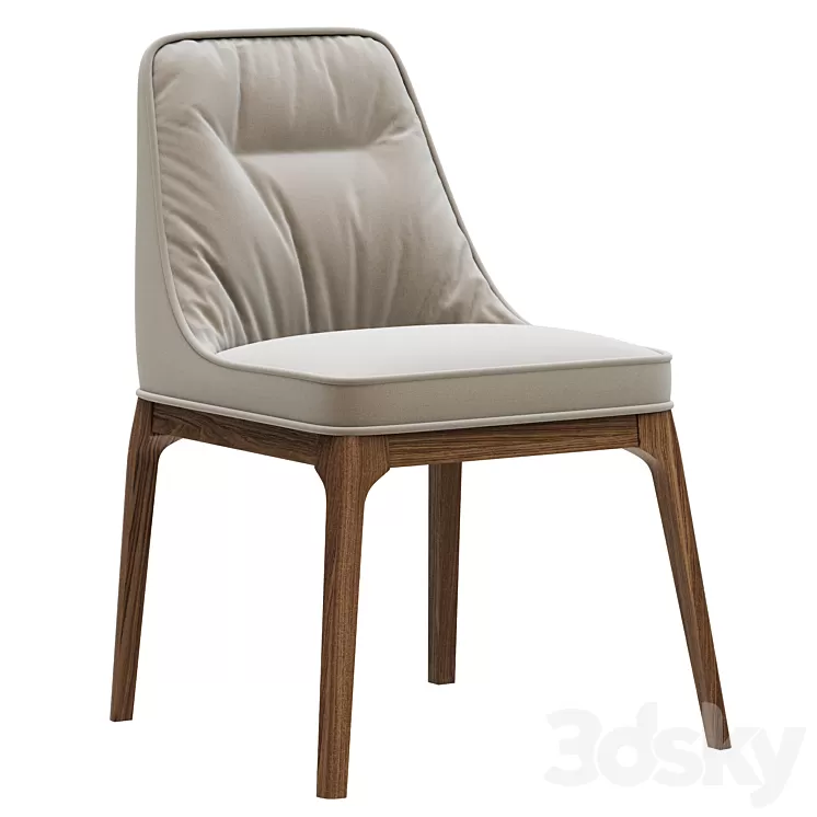 Dantone Home Chair Hampton 3D Model