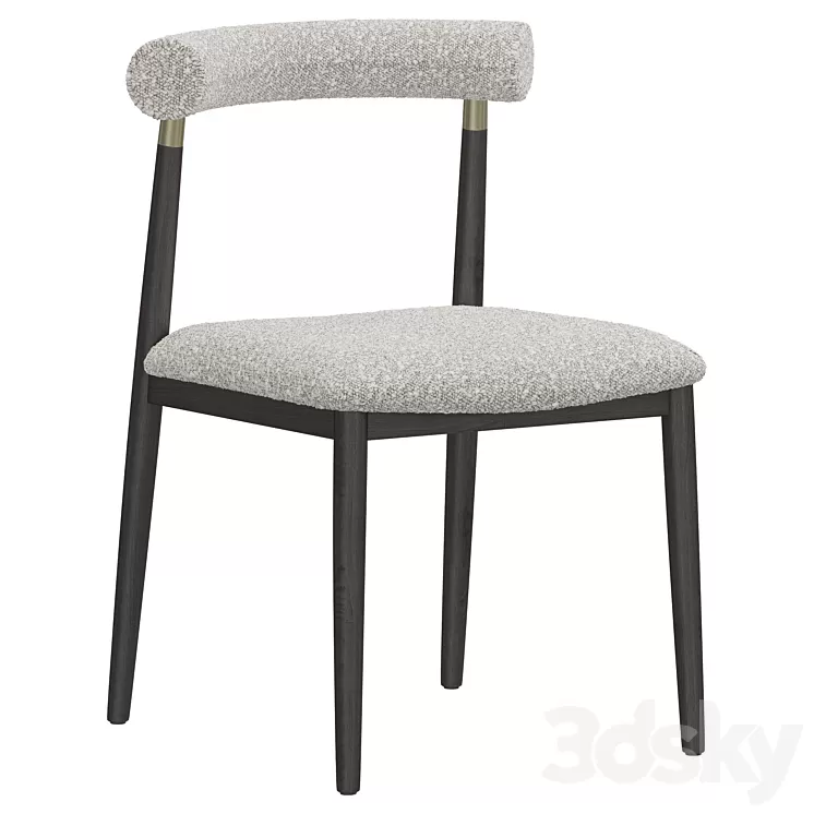 Dantone Home Chair Naomi boucle 3D Model Free