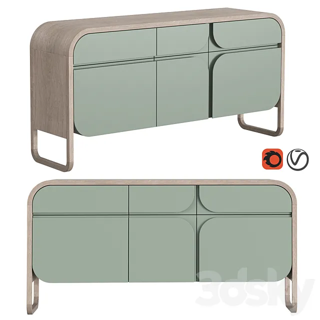 Dantone Home chest of drawers from the Fly collection 3DModel