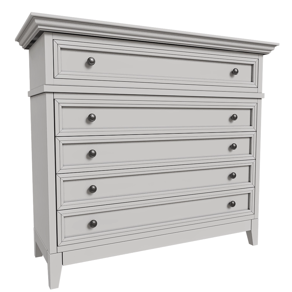 Dantone Home - Chest of drawers On legs 3D Model