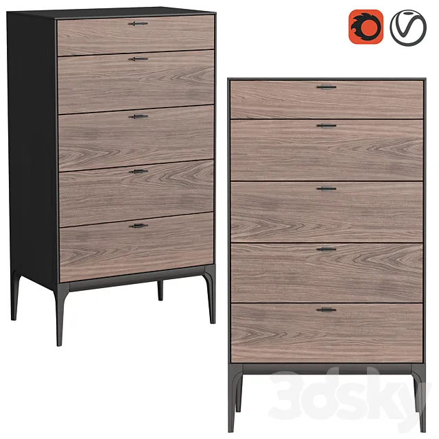 Dantone Home Chest of drawers Verona 3D Model
