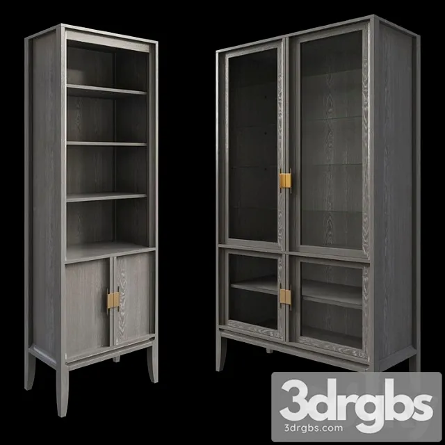 Dantone home city cabinet set 3D Model Free