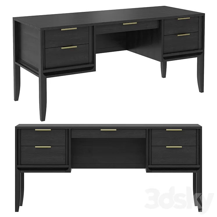Dantone Home City Desk 3D Model