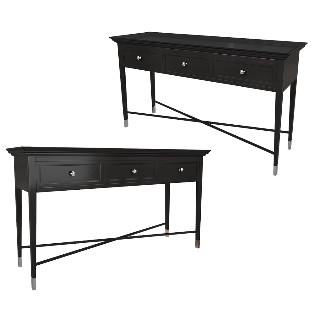 Dantone Home - Console Stafford with 3 drawer 3D Model