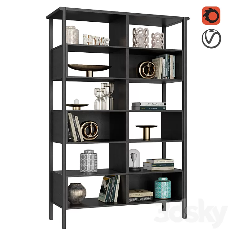 Dantone Home Contempo Shelving 3D Model