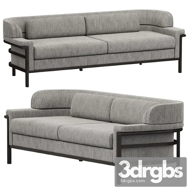 Dantone home contempo three-seater sofa