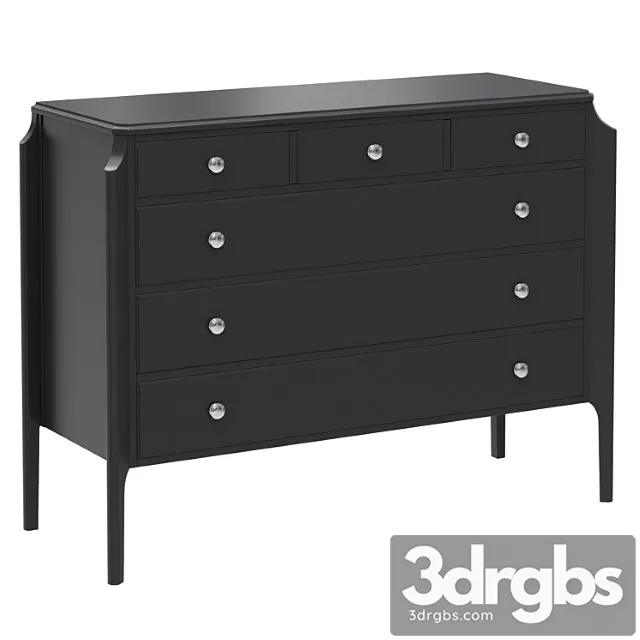 Dantone home dresser le vizage with 6 drawers 2 3D Model Free