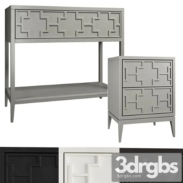 Dantone Home Konsol Tumba Ostin 3D Model Free