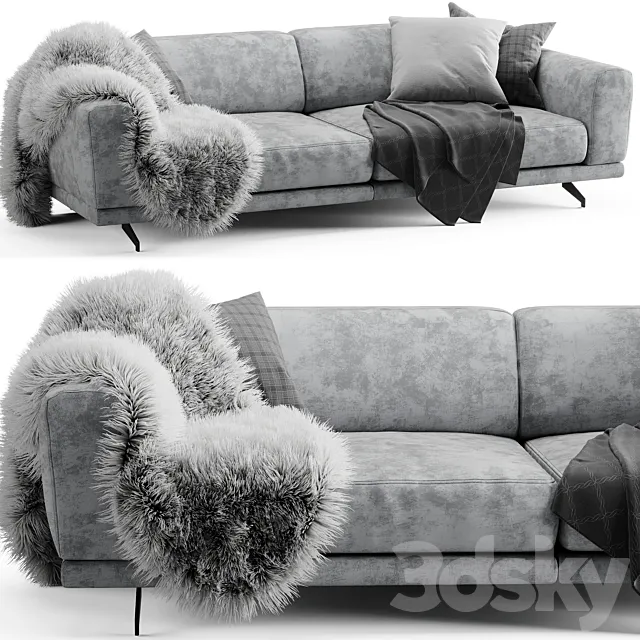 Dantone Home leamington sofa 3D Model